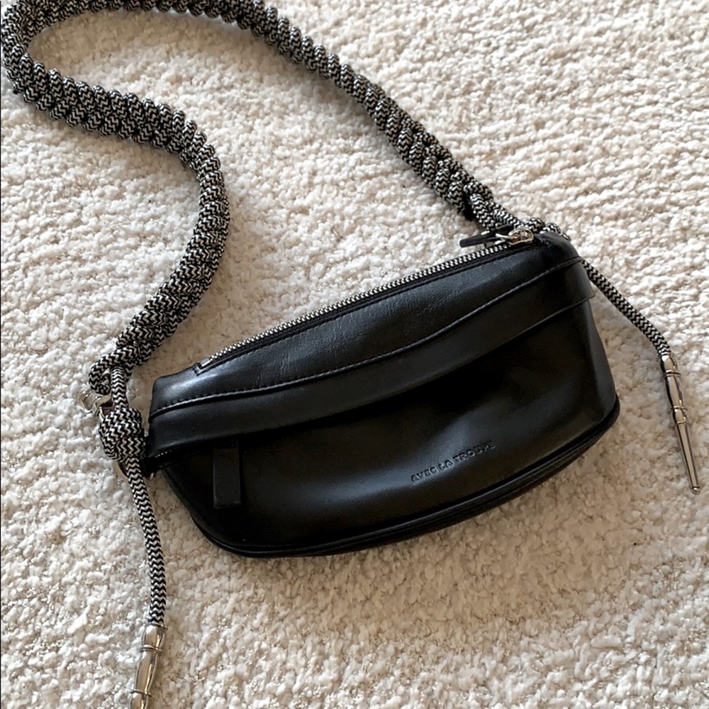 Avec La Troupe Belt Bag Black/Silver